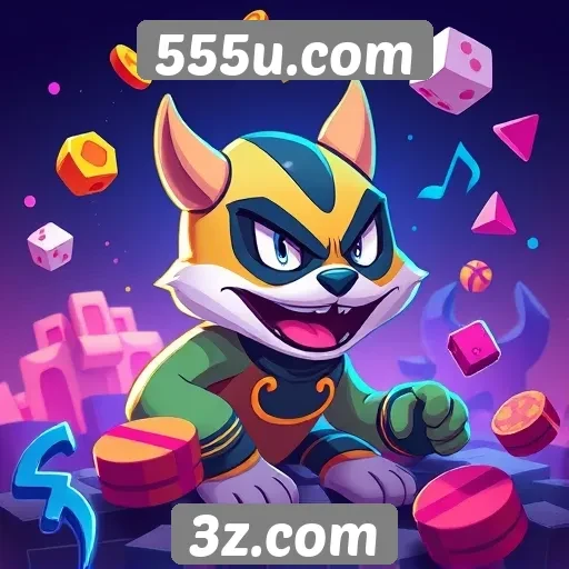 Variedade de jogos disponíveis em 555u.com