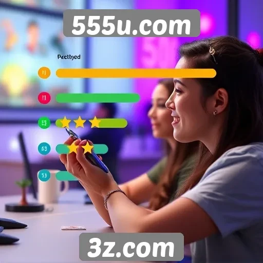 Avaliação da experiência do usuário em 555u.com